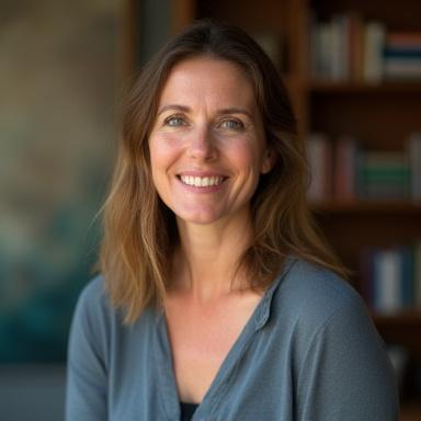 Portrett av Elara Solberg, grunnlegger av FjordCraft